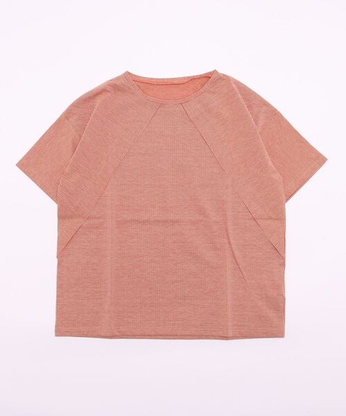 FIL DE FER(フィルデフェール)の「OLDストライプ 半袖カットソー(Tシャツ/カットソー・レディース・ブラック/レッド・FREE)」の14枚目の写真
