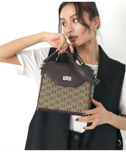 ANAP ボストン ショルダー バッグ アナップ 幾何学模様 レトロ 古着 ANAP ボストン ショルダー バッグ アナップ 幾何学模様 レトロ