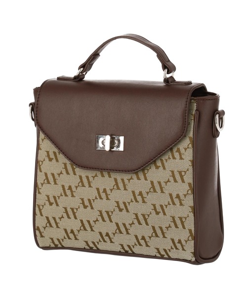 ANAP(アナップ)の「モノグラムショルダーバッグ(ショルダーバッグ・レディース・ベージュ・FREE)」の4枚目の写真