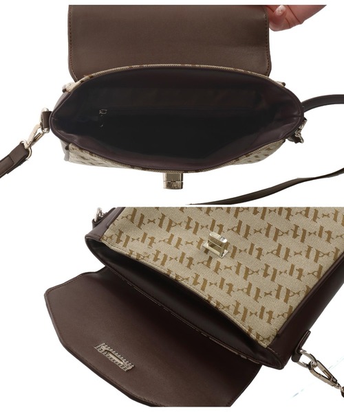 ANAP(アナップ)の「モノグラムショルダーバッグ(ショルダーバッグ・レディース・ベージュ・FREE)」の6枚目の写真