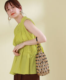 Ray BEAMS | BAGMATI / 巾着付 バッグ(トートバッグ)