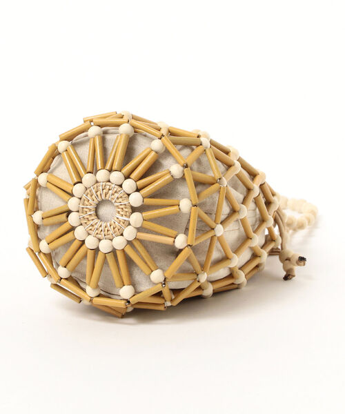 Ray BEAMS（レイビームス）の「BAGMATI / 巾着付 バッグ（トートバッグ・レディース・ブラック/オフホワイト・ONE SIZE）」の7枚目の写真