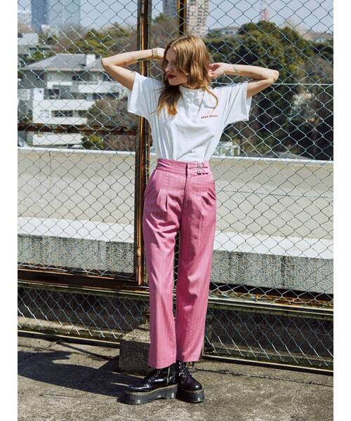 jouetie(ジュエティ)の「バックBIGロゴ Tシャツ(Tシャツ/カットソー・レディース・ブラック/オフホワイト/ブルー・MEDIUM)」の12枚目の写真