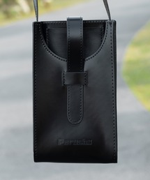 Perushu（ペルーシュ）の「フェイクレザースマホショルダーバッグ（スマホグッズ・メンズ）」