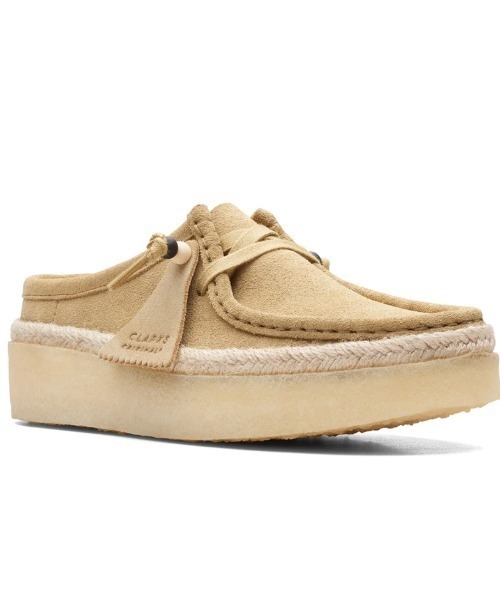 Clarks(クラークス)の「【Clarks】WallabeeCup Lo(ブーツ・レディース・ベージュ・23cm/23.5cm/24cm/24.5cm/25cm)」の4枚目の写真