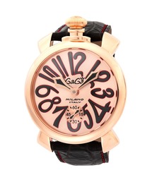 GaGa MILANO/ガガミラノ MANUALE48MM 腕時計 501111S-DBR メンズ