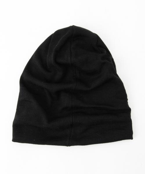 MANIERA（マニエラ）の「MANIERA / クールマックス 3D ビーニー（ニットキャップ/ビーニー・メンズ・チャコールグレー/ブラック/ネイビー・ONE SIZE）」の4枚目の写真