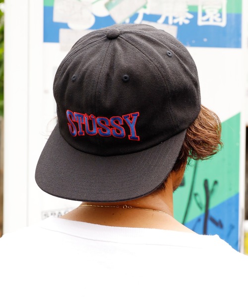 STUSSY（ステューシー）の「STUSSY/ステューシー BURLY ARCH CAP アーチロゴキャップ（キャップ・メンズ・ブラック/ブルー・FREE）」の15枚目の写真