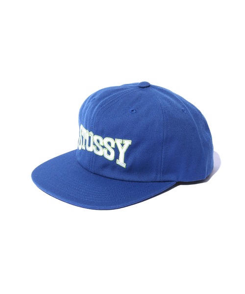STUSSY（ステューシー）の「STUSSY/ステューシー BURLY ARCH CAP アーチロゴキャップ（キャップ・メンズ・ブラック/ブルー・FREE）」の7枚目の写真
