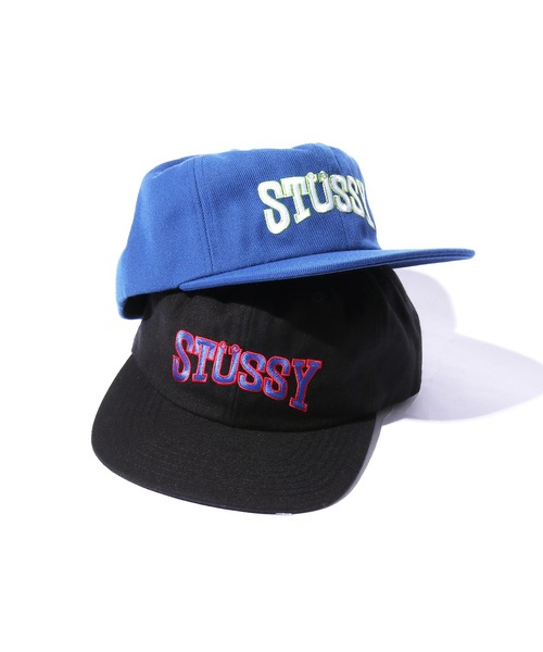 STUSSY（ステューシー）の「STUSSY/ステューシー BURLY ARCH CAP アーチロゴキャップ（キャップ・メンズ・ブラック/ブルー・FREE）」の16枚目の写真