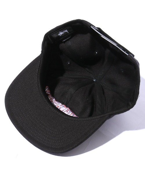 STUSSY（ステューシー）の「STUSSY/ステューシー BURLY ARCH CAP アーチロゴキャップ（キャップ・メンズ・ブラック/ブルー・FREE）」の5枚目の写真