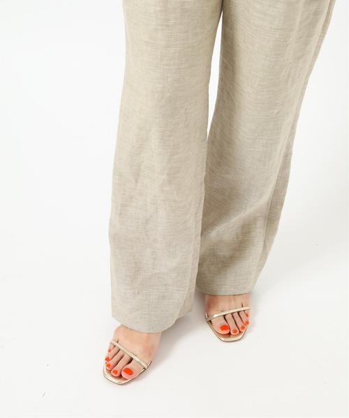 IENA（イエナ）の「IENA 2strap sandals（サンダル・レディース・ゴールド・39/36/38/37/35）」の2枚目の写真