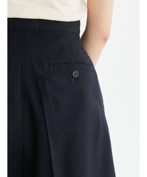 AMERICAN HOLIC(アメリカンホリック)の「リネンブレンドショートパンツ(その他パンツ・レディース・ブラック/ブラウン・S/M)」の9枚目の写真