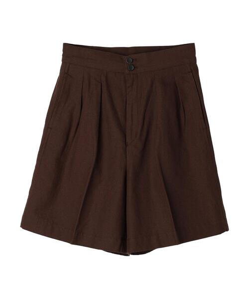 AMERICAN HOLIC(アメリカンホリック)の「リネンブレンドショートパンツ(その他パンツ・レディース・ブラック/ブラウン・S/M)」の20枚目の写真