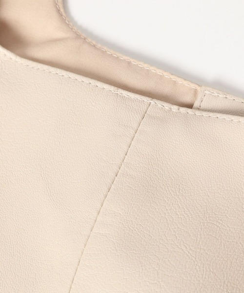 LOWRYS FARM（ローリーズファーム）の「３ＷＡＹマルシェＢＡＧ　295198（ショルダーバッグ・レディース・アイボリー/ブラック/シルバー・FREE）」の14枚目の写真