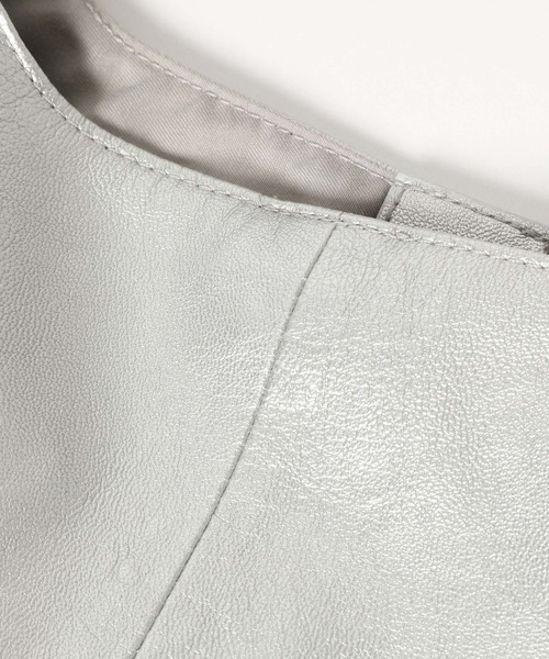 LOWRYS FARM（ローリーズファーム）の「３ＷＡＹマルシェＢＡＧ　295198（ショルダーバッグ・レディース・アイボリー/ブラック/シルバー・FREE）」の7枚目の写真