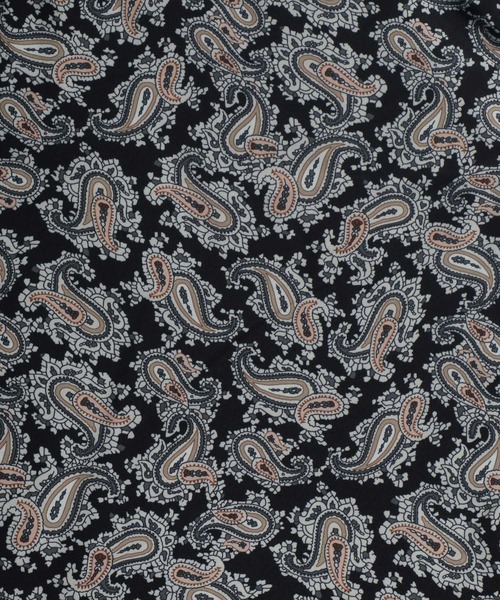ANPAS(アンパス)の「Total Pattern Print Oversize Polo Shirt/総柄プリント オーバーサイズ ポロシャツ(ポロシャツ・メンズ・ブラック/ブラウン/カーキ/ブルー・M/L/LL)」の10枚目の写真