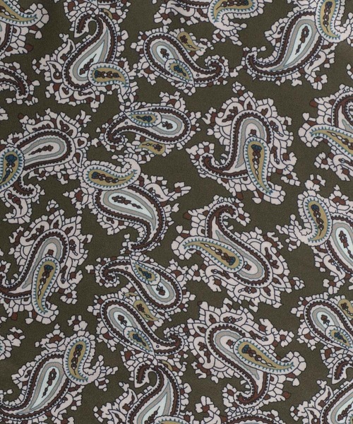 ANPAS(アンパス)の「Total Pattern Print Oversize Polo Shirt/総柄プリント オーバーサイズ ポロシャツ(ポロシャツ・メンズ・ブラック/ブラウン/カーキ/ブルー・M/L/LL)」の20枚目の写真