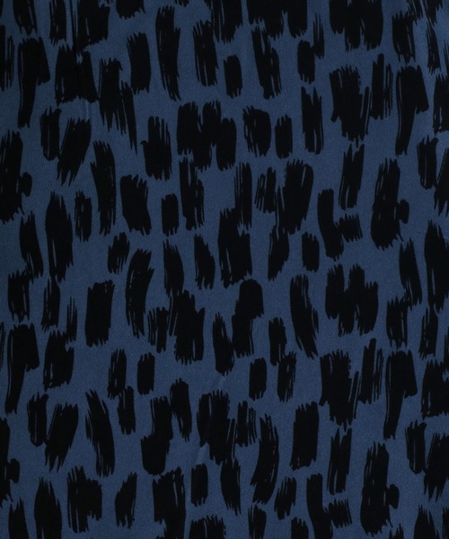 ANPAS(アンパス)の「Total Pattern Print Oversize Polo Shirt/総柄プリント オーバーサイズ ポロシャツ(ポロシャツ・メンズ・ブラック/ブラウン/カーキ/ブルー・M/L/LL)」の14枚目の写真