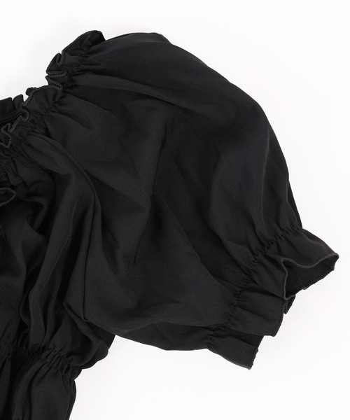 PHILLY（フィリー）の「2WAYドロストブラウス（シャツ/ブラウス・レディース・ホワイト/ブラック/ピンク/ブルー・FREE）」の6枚目の写真