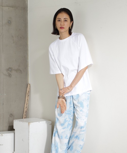 mici（ミチ）の「(mici)ビッグスリーブカットソー（Tシャツ