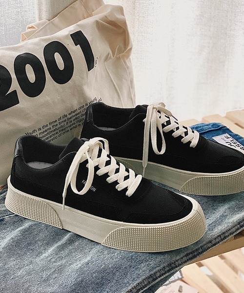 aimoha（アイモハ）の「厚底カジュアルシューズ（スニーカー・メンズ・ホワイト/ブラック/グリーン・24.5cm/25.5cm/26.5cm/25.0cm/26.0cm）」の13枚目の写真