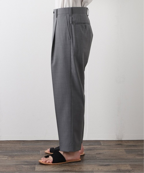 417 EDIFICE(フォーワンセブンエディフィス)の「【allery / アレリ―】 トロピカルウール relax / リラックス(スラックス・メンズ・ベージュ/ネイビー/グレー・SMALL/MEDIUM/LARGE)」の5枚目の写真