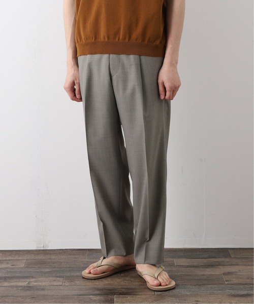 417 EDIFICE(フォーワンセブンエディフィス)の「【allery / アレリ―】 トロピカルウール relax / リラックス(スラックス・メンズ・ベージュ/ネイビー/グレー・SMALL/MEDIUM/LARGE)」の19枚目の写真