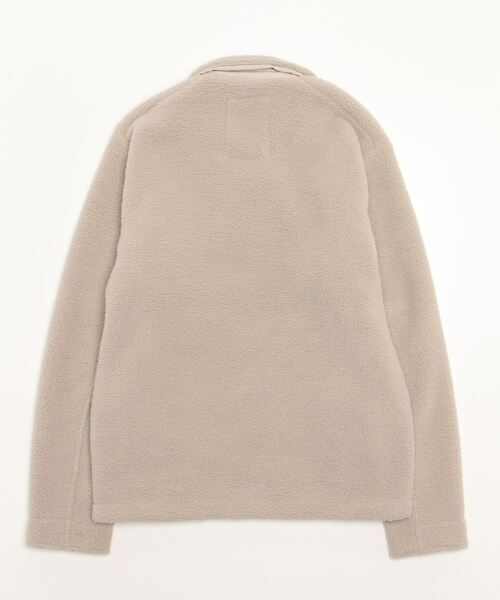 Timberland（ティンバーランド）の「メンズ フリース オーバーシャツ（シャツ/ブラウス・メンズ・ウィート/オフホワイト・LARGE/SMALL/X-LARGE/XX-LARGE/MEDIUM）」の3枚目の写真