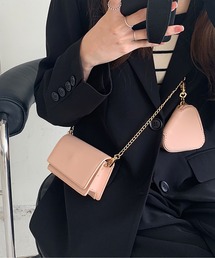 LOPASS（ロパス）の「2点セット　チェーンショルダーバッグ（ショルダーバッグ）」