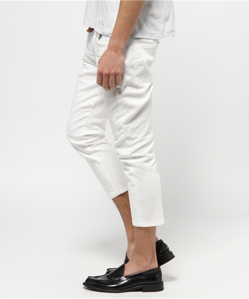 VENCEEXCHANGE（ヴァンスエクスチェンジ）の「ストレッチ硫化染めアンクルパンツ    （その他パンツ・メンズ・ホワイト/イエロー/ライトブルー/ピンク・SMALL/LARGE/MEDIUM）」の5枚目の写真