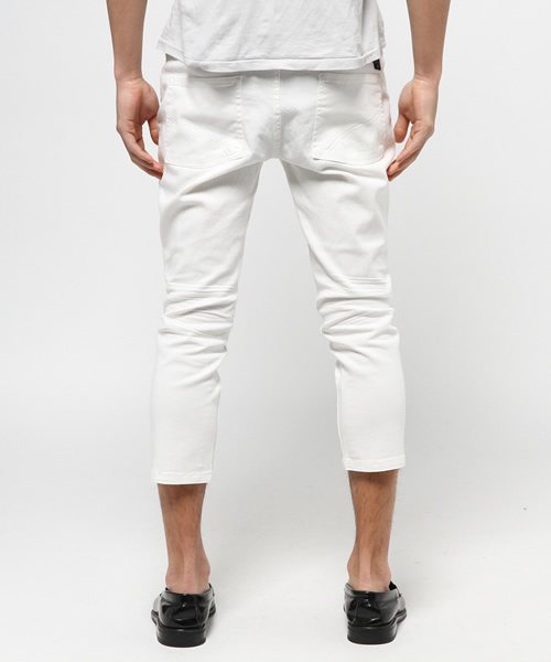 VENCEEXCHANGE（ヴァンスエクスチェンジ）の「ストレッチ硫化染めアンクルパンツ    （その他パンツ・メンズ・ホワイト/イエロー/ライトブルー/ピンク・SMALL/LARGE/MEDIUM）」の6枚目の写真