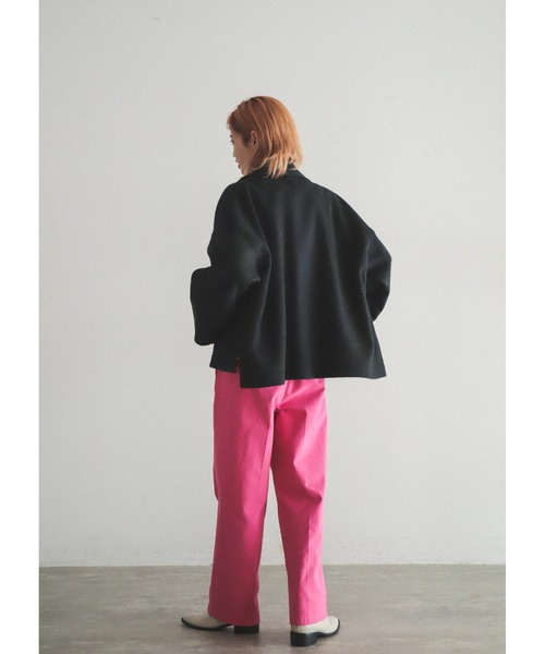 FIL DE FER（フィルデフェール）の「ダブルフェイスチェック ショート