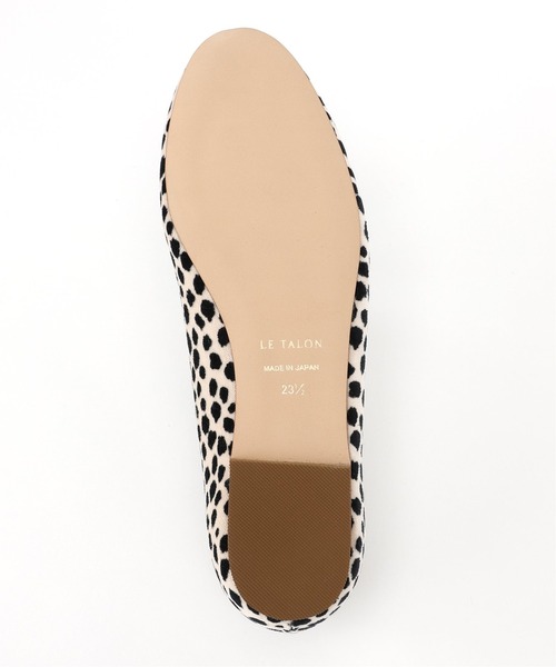 LE TALON（ルタロン）の「ラウンドダルメシアンバレエ（バレエシューズ・レディース・アイボリー・22.5cm/23cm/23.5cm/24cm/24.5cm）」の7枚目の写真