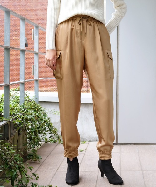 カーゴパンツ パンツ Strawberry Fields ストロベリーフィールズ のカーゴパンツ シルキーツイル シルキーツイル Strawberry Fields ストロベリーフィールズ のファッション パンツ カーゴパンツ