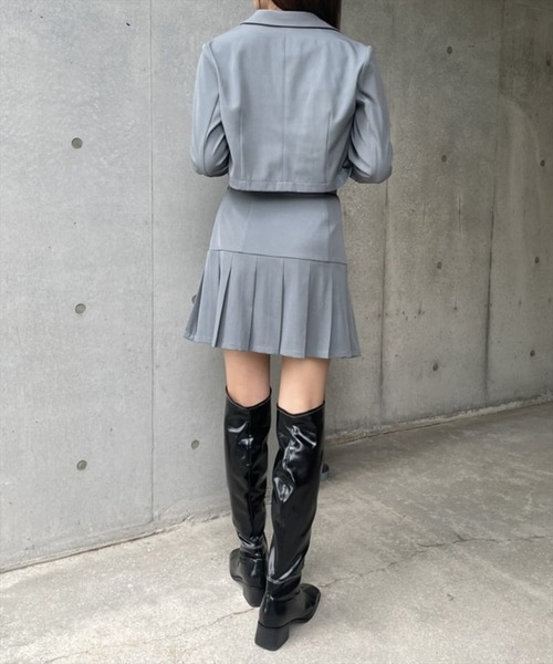 REDYAZEL（レディアゼル）の「ジャケット＆プリーツミニスカート