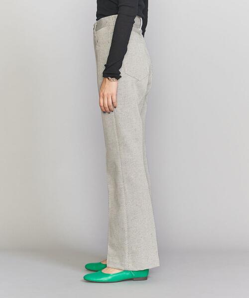 SERGE de bleu(サージ)の「<SERGE de bleu>コットンドリル フレアパンツ(その他パンツ・レディース・オフホワイト・24/23)」の3枚目の写真