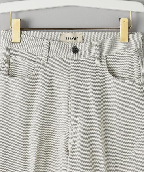 SERGE de bleu(サージ)の「<SERGE de bleu>コットンドリル フレアパンツ(その他パンツ・レディース・オフホワイト・24/23)」の18枚目の写真