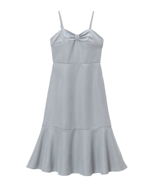 DearMyLoveRose(ディアマイラブローズ)の「胸元リボンマーメイドキャミワンピ(ワンピース・レディース・ブラック/ブルー/ベビーピンク・MEDIUM/LARGE/X-LARGE/XX-LARGE)」の17枚目の写真