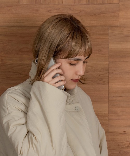 lawgy(ラウジー)の「vintage quilting coat(その他アウター・レディース・アイボリー/モカ・FREE)」の6枚目の写真