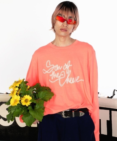 SON OF THE CHEESE（サノバチーズ）の「【SON OF THE CHEESE（サノバチーズ）】SOTC ROPE LONG SLEAVE（Tシャツ/カットソー・メンズ・ブラック/ホワイト・LARGE/MEDIUM/X-LARGE）」の6枚目の写真