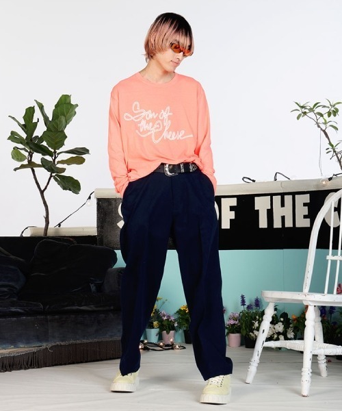 SON OF THE CHEESE（サノバチーズ）の「【SON OF THE CHEESE（サノバチーズ）】SOTC ROPE LONG SLEAVE（Tシャツ/カットソー・メンズ・ブラック/ホワイト・LARGE/MEDIUM/X-LARGE）」の7枚目の写真