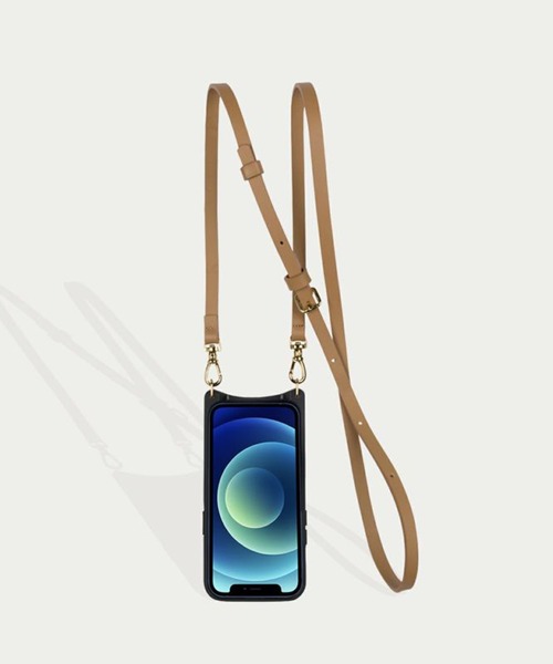 BANDOLIER（バンドリヤー）の「【BANDOLIER】DONNA SIDE SLOT ドナサイドスロットシリーズ　iPhone13/13Pro/14Pro/15/15Pro対応（スマホケース/カバー・レディース・ホワイト/ブラウン・iPhone 13/iPhone 13 Pro/iPhone 15 Pro/iPhone 15/iPhone 14 Pro）」の14枚目の写真