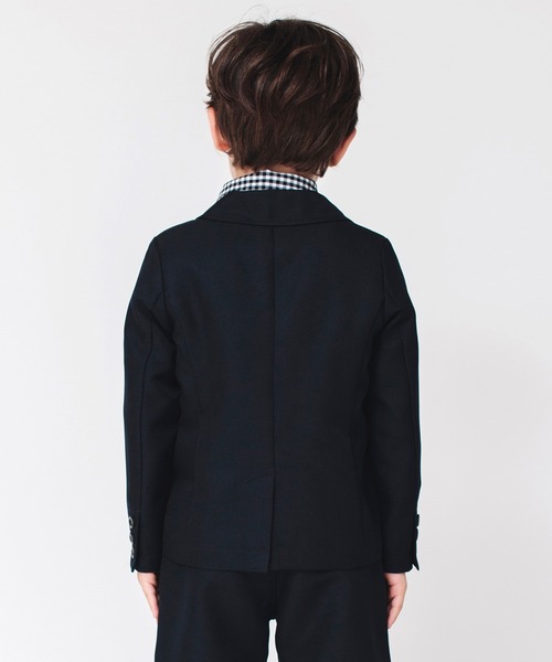 BRANSHES（ブランシェス）の「【キメ服】フォーマルジャケット（テーラードジャケット・キッズ・ネイビー/グレー・120/110/130）」の15枚目の写真