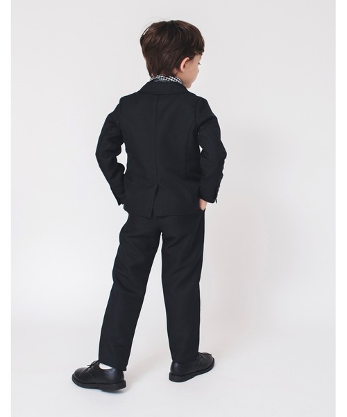 BRANSHES（ブランシェス）の「【キメ服】フォーマルジャケット（テーラードジャケット・キッズ・ネイビー/グレー・120/110/130）」の13枚目の写真