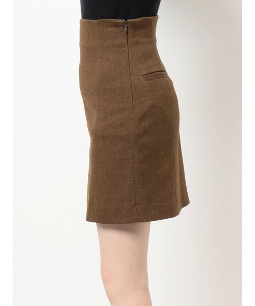 EVRIS（エヴリス）の「ハイウエストミニスカート【セットアップ着用可能】（スカート・レディース・ブラック/ベージュ/ブラウン・SMALL/MEDIUM）」の17枚目の写真