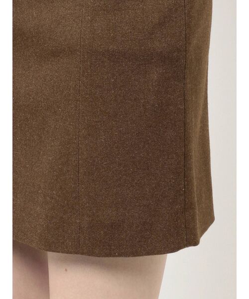 EVRIS（エヴリス）の「ハイウエストミニスカート【セットアップ着用可能】（スカート・レディース・ブラック/ベージュ/ブラウン・SMALL/MEDIUM）」の13枚目の写真