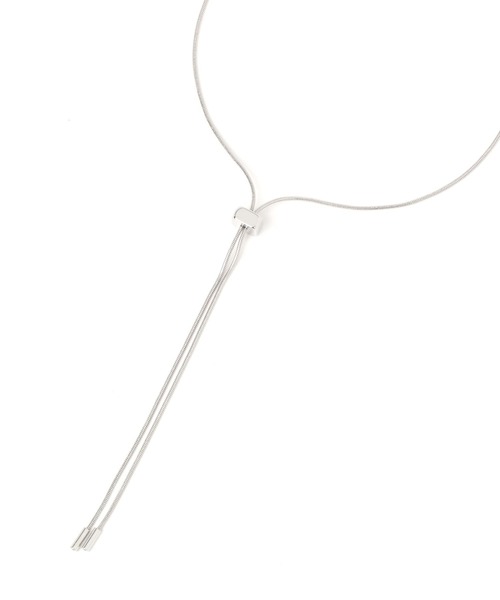 studio CLIP（スタディオクリップ）の「スライドスネークチェーンロングネックレス（ネックレス・レディース・その他1/その他2・FREE）」の2枚目の写真