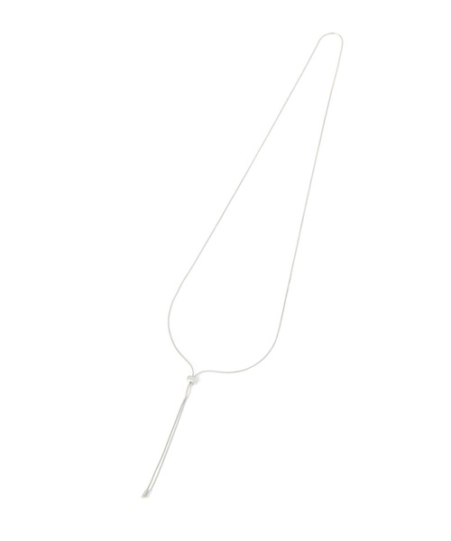 studio CLIP（スタディオクリップ）の「スライドスネークチェーンロングネックレス（ネックレス・レディース・その他1/その他2・FREE）」の3枚目の写真