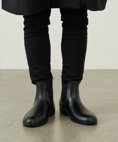 Traditional Weatherwear(トラディショナルウェザーウェア)の「TWW SIDEGORE RAINBOOTS(レインシューズ・レディース・ブラック/ブラウン・36/37/38/39)」の10枚目の写真